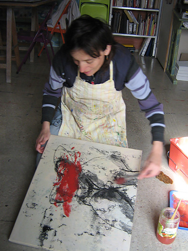 Atelier Papyrus à Rivesaltes, cours et stage dessin, peinture, arts plastiques.