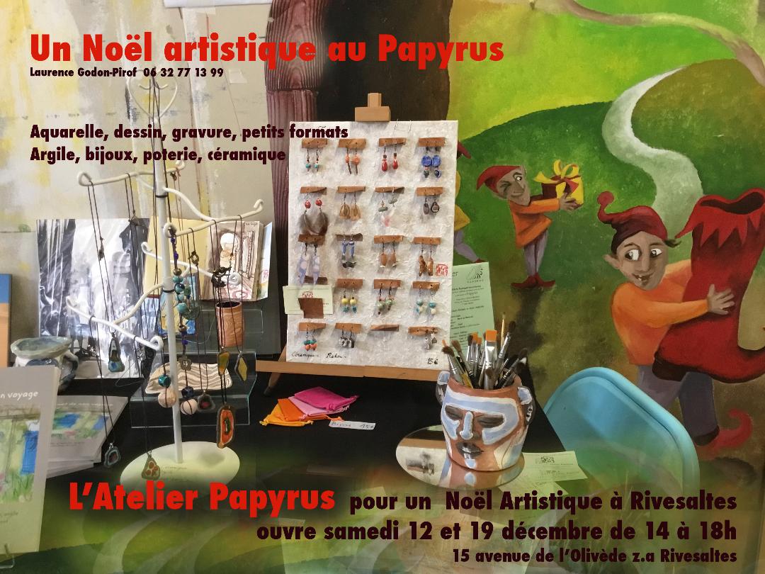 atelier Papyrus : un Noël artistique